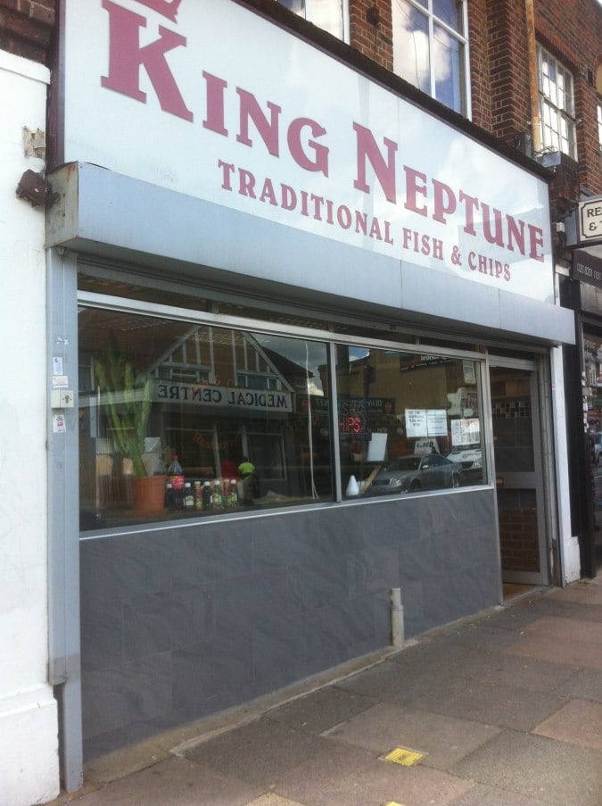 king neptune fish and chips mill hill green man